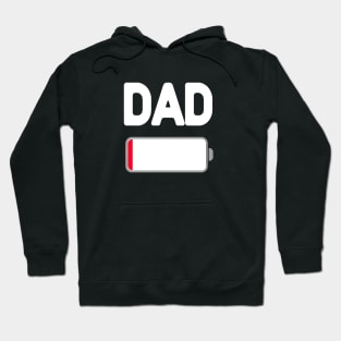 Dad Low Battery Hoodie